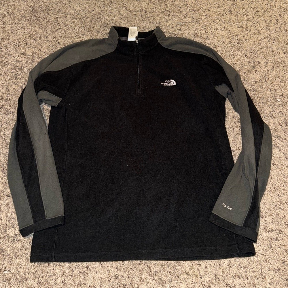 The North Face TKA micro-fleece quarter-zip pullover Men’s Large (Review Damage)